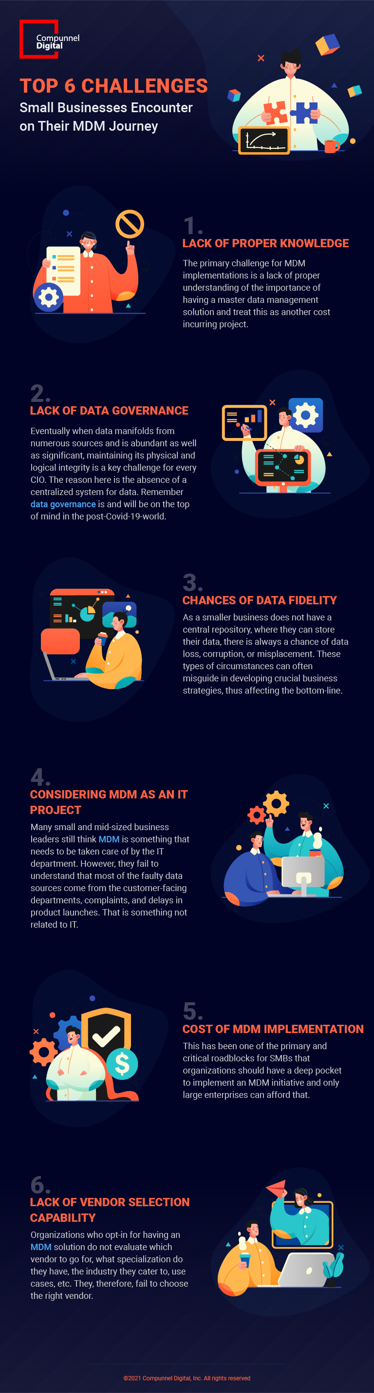 Key MDM Challenges for SMBs Compunnel