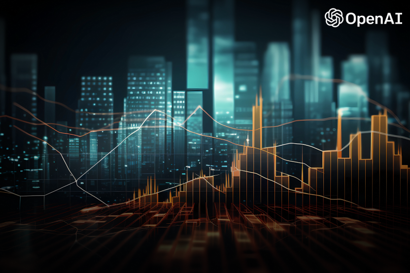 Illustration of AI and data analytics transforming mortgage BFSI with Microsoft Fabric technology.