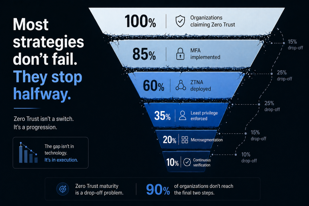Most strategies don't fail. They stop halfway.